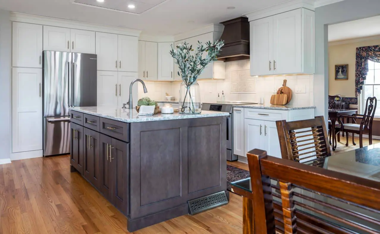 Lavish cool toned kitchen design and build