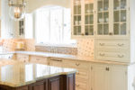 white countertops on white cabinets