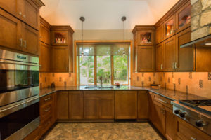 Wood Cabinetry in Montgomery County Kitchen Remodel